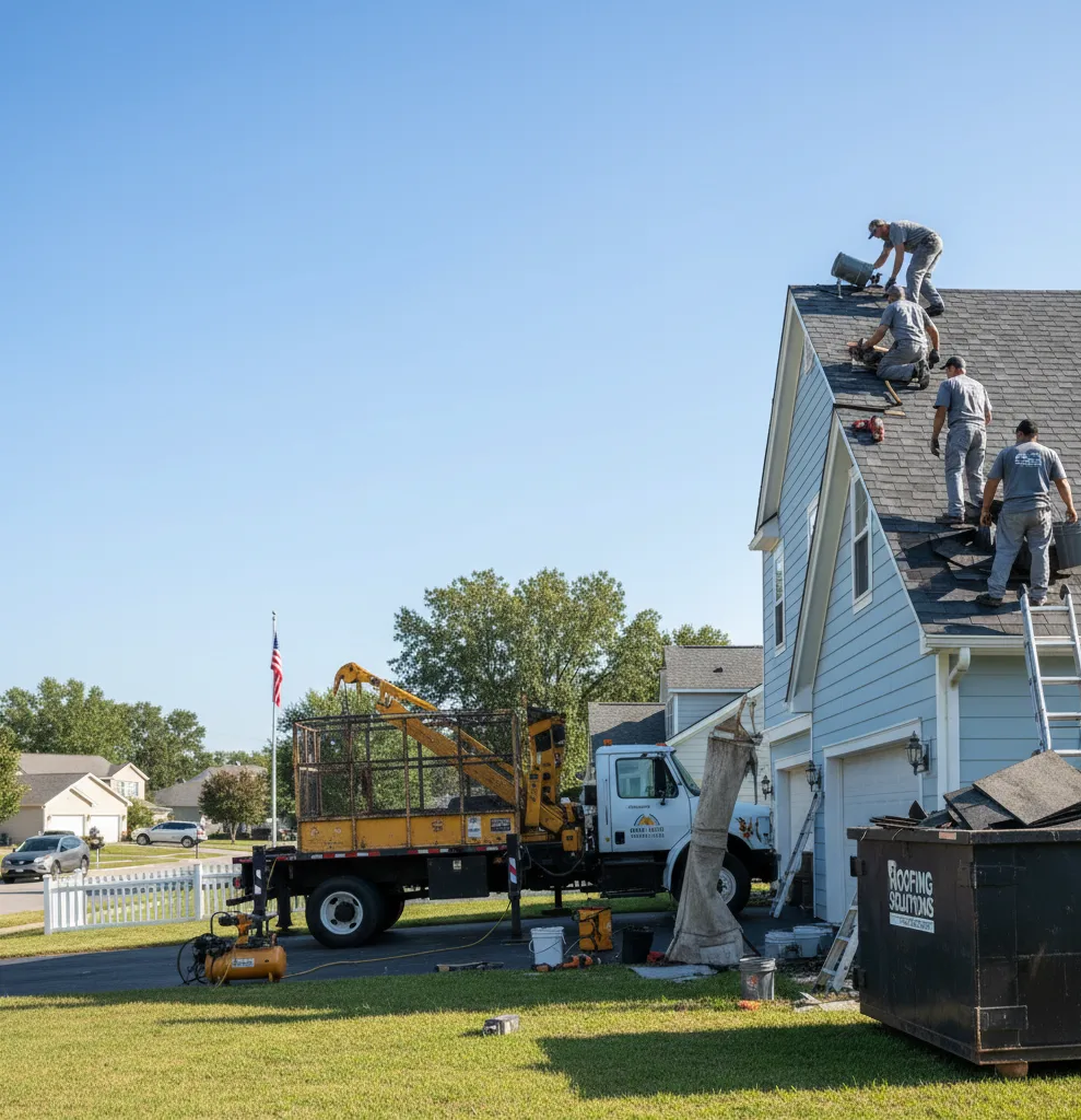 Roof Repair in Granite Quarry
